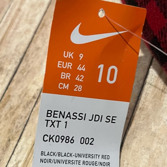 Nike benassi plaid slides - Picture 5 of 7